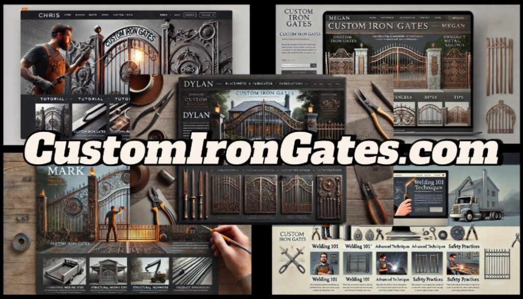 Featured image custom iron gates