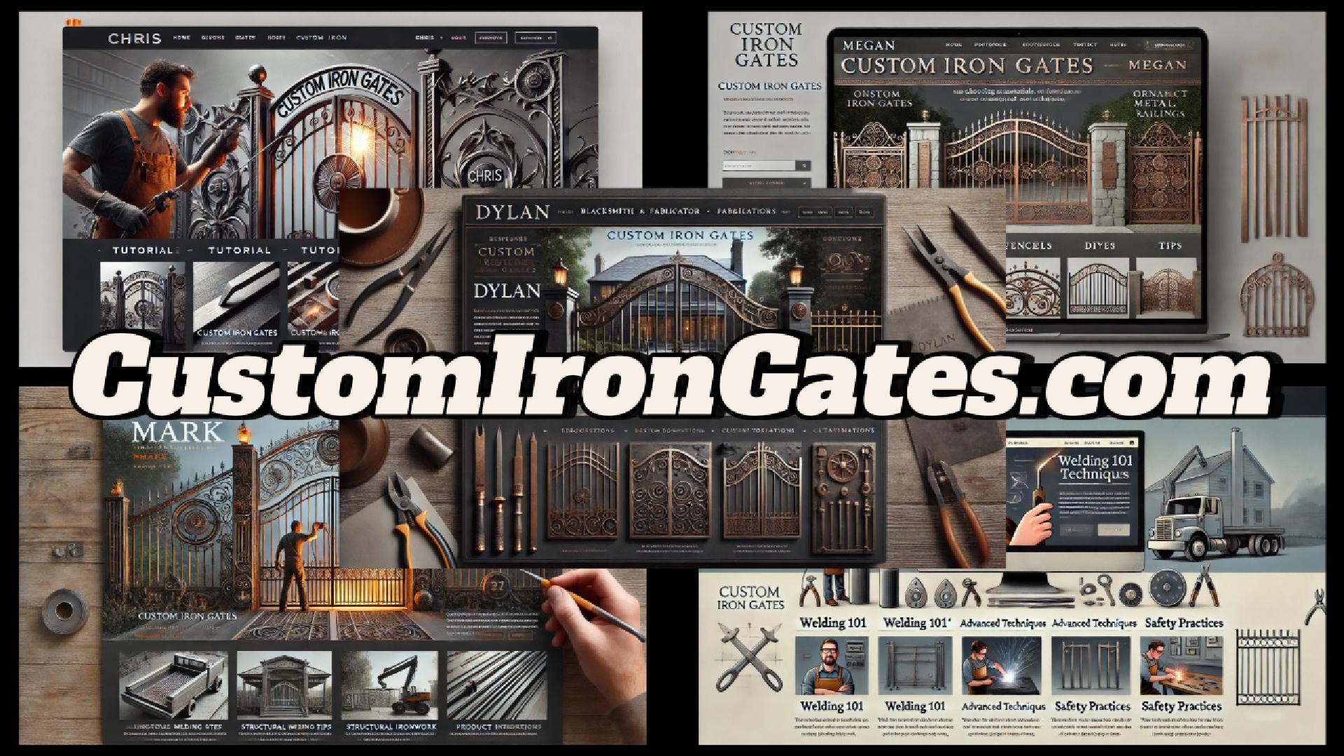 Featured image custom iron gates